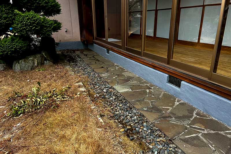 アラミド繊維の上からタックダイン上塗り塗布