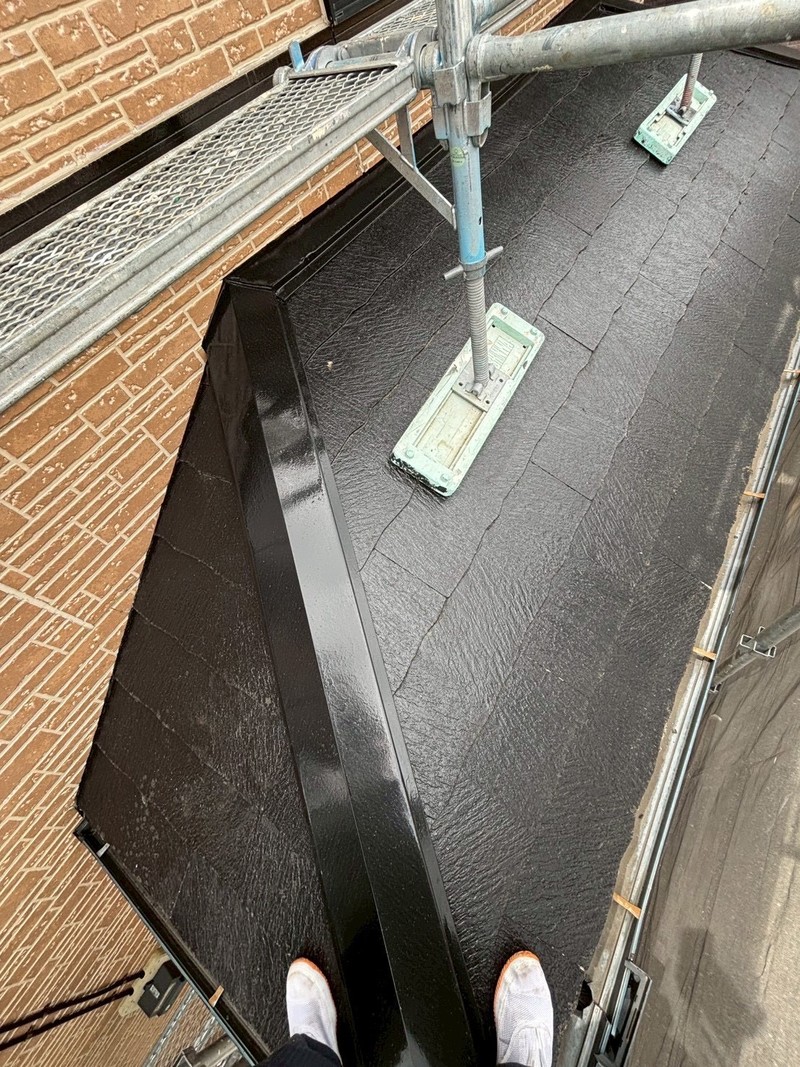 施工前の屋根