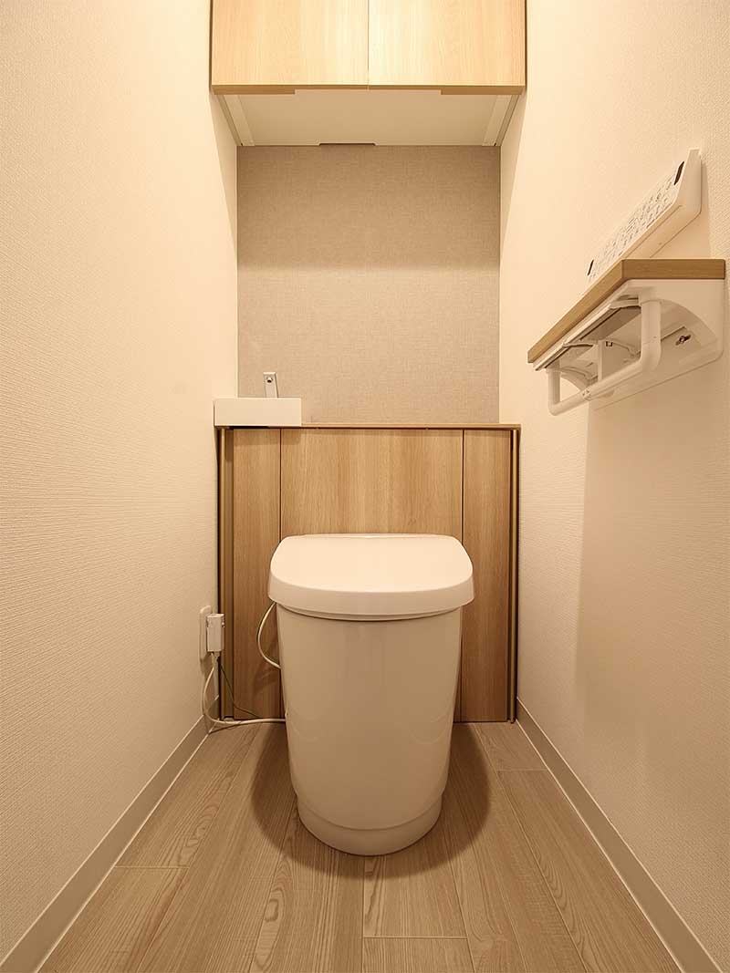 リフォーム後のトイレ