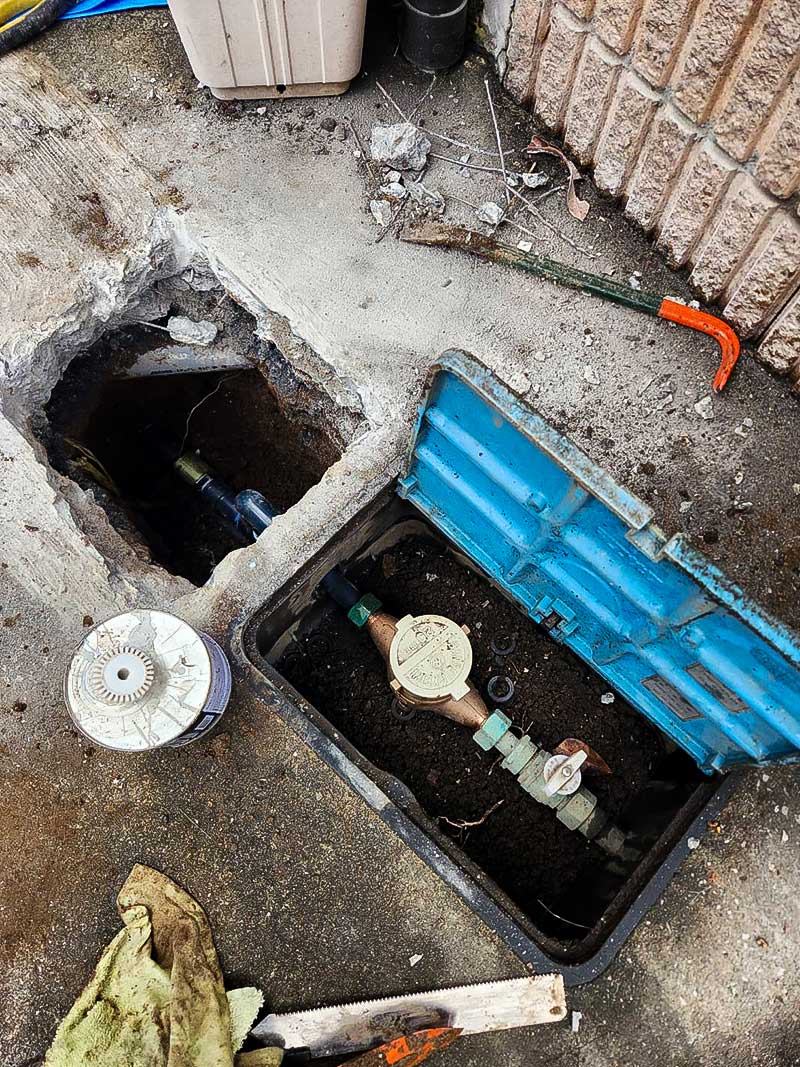 設置完了したプラチナノバブルUFB DUAL®