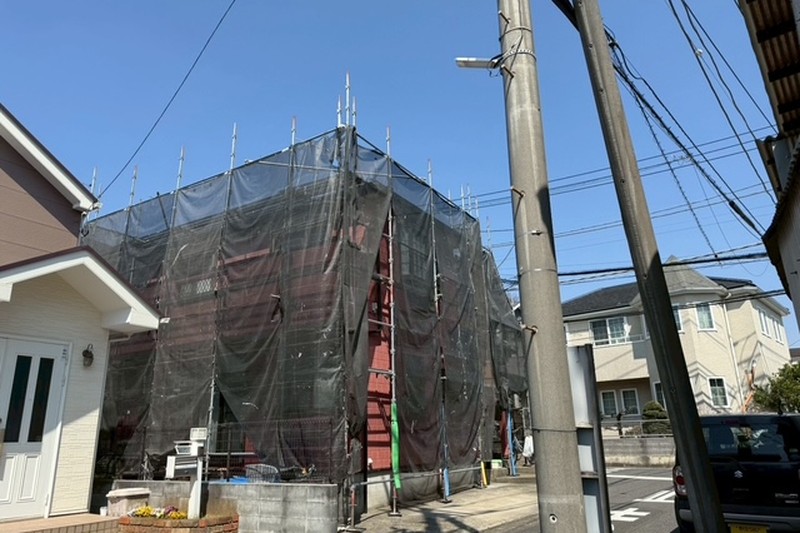 施工前の屋根