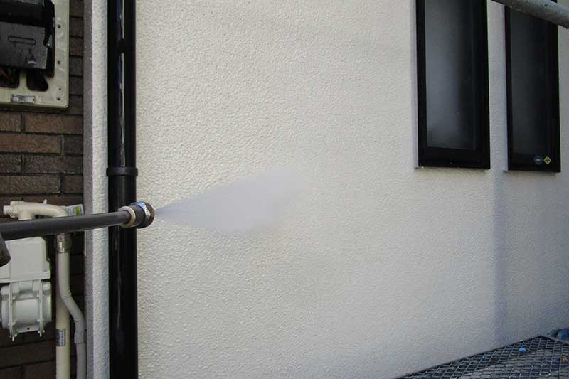 外壁の高圧洗浄