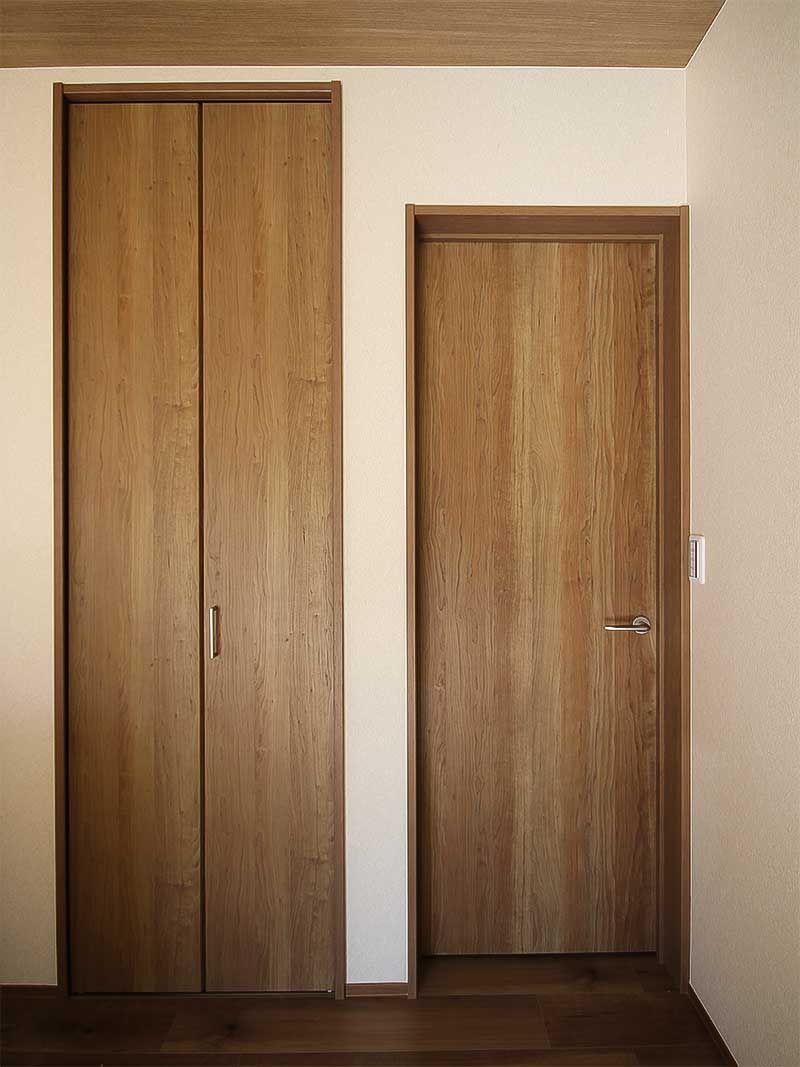リフォーム後のクローゼット