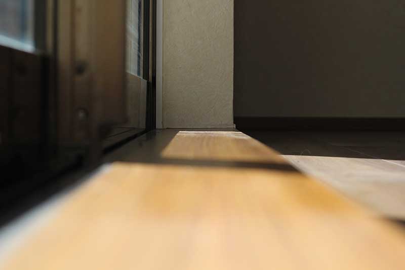 リフォーム後の窓枠下