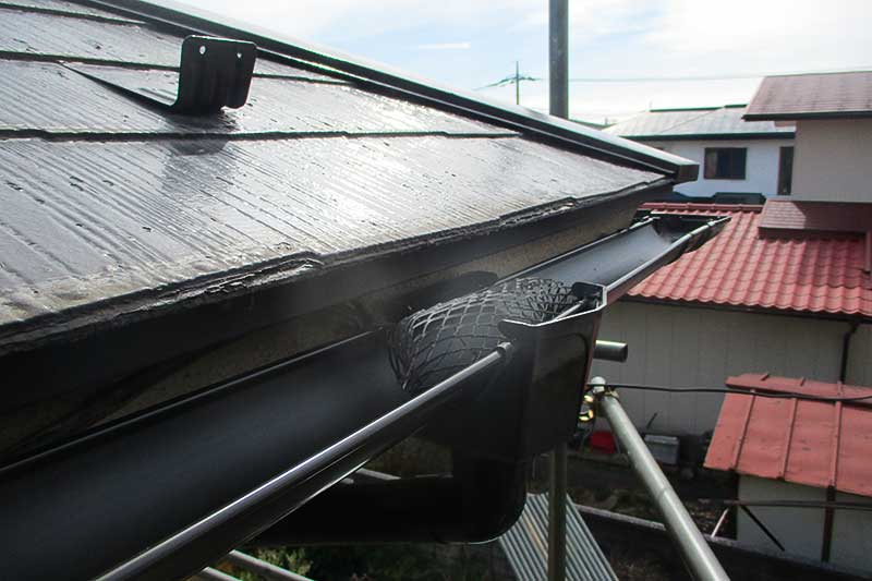 新しく雨樋取付
