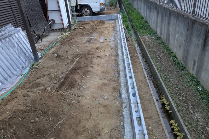 埋め戻し・土の復旧