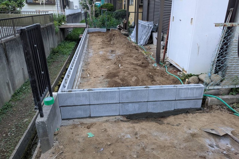 埋め戻し・土の復旧