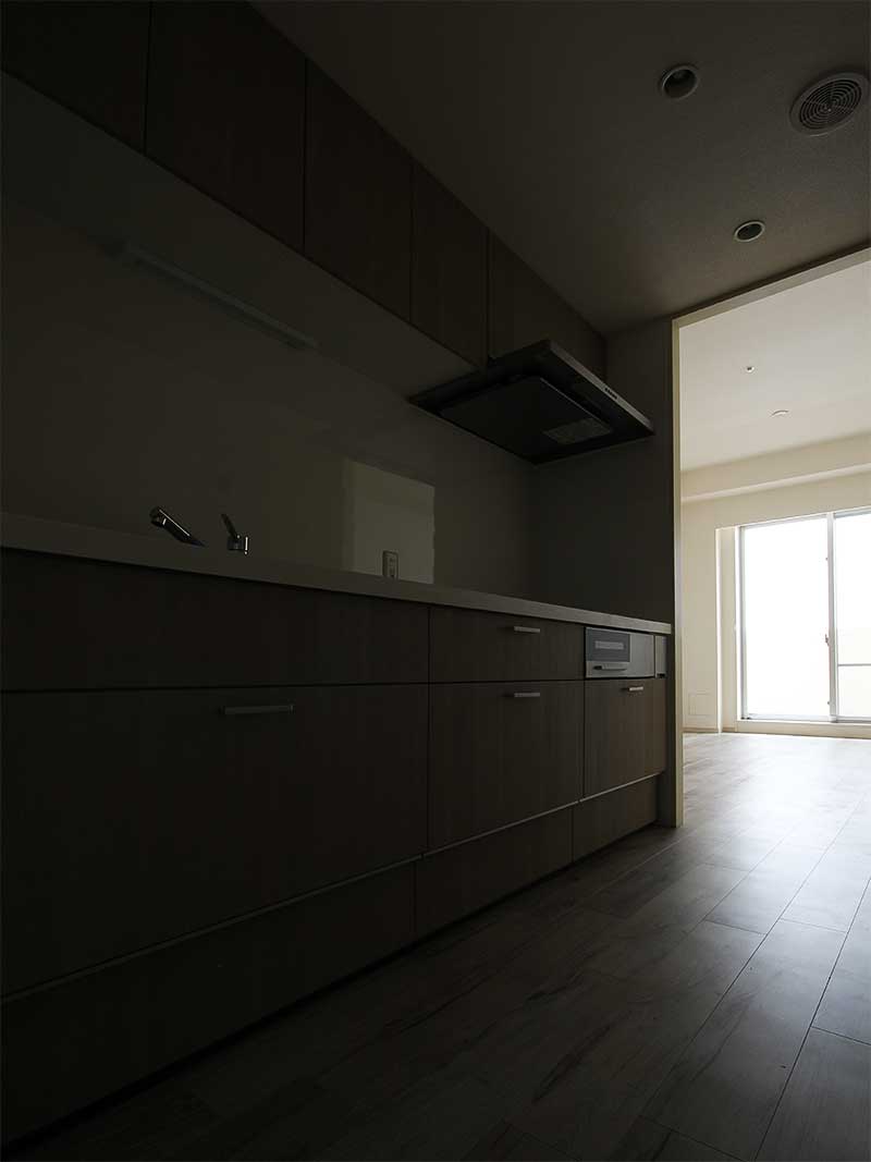 リフォーム後のキッチン