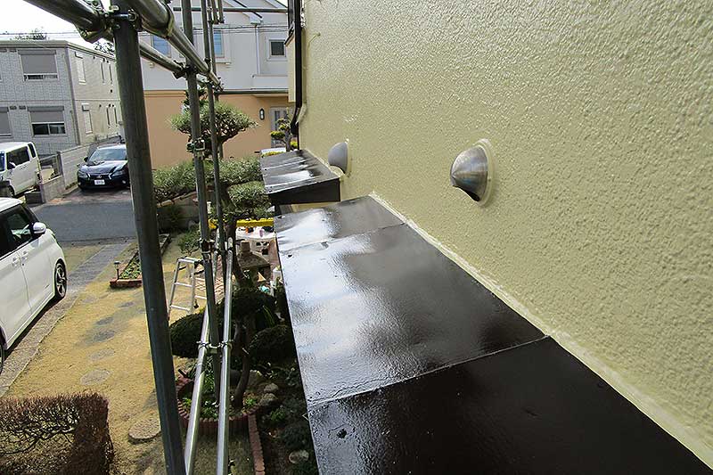 塗装後の外壁