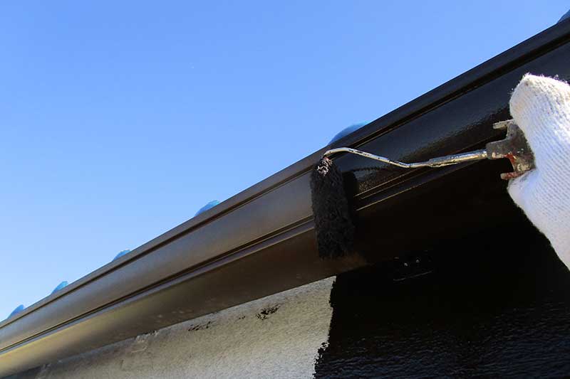 雨樋の塗装