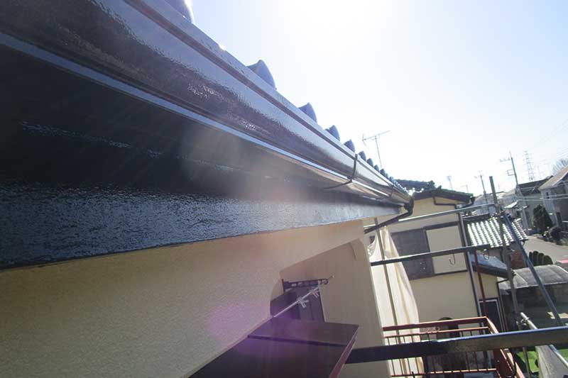 雨樋の塗装