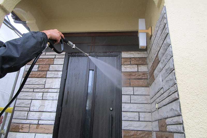 外壁の高圧洗浄