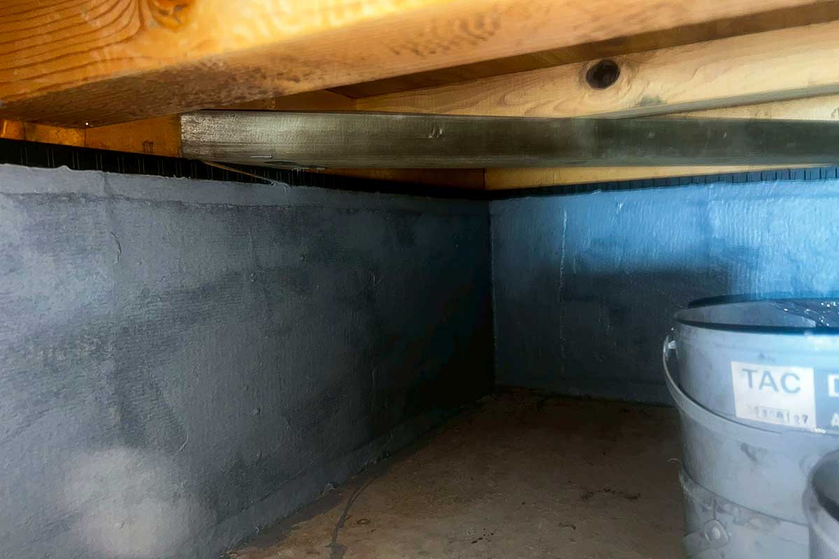 施工後の内基礎