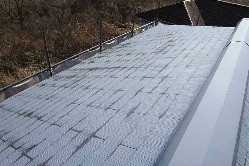 施工前の屋根