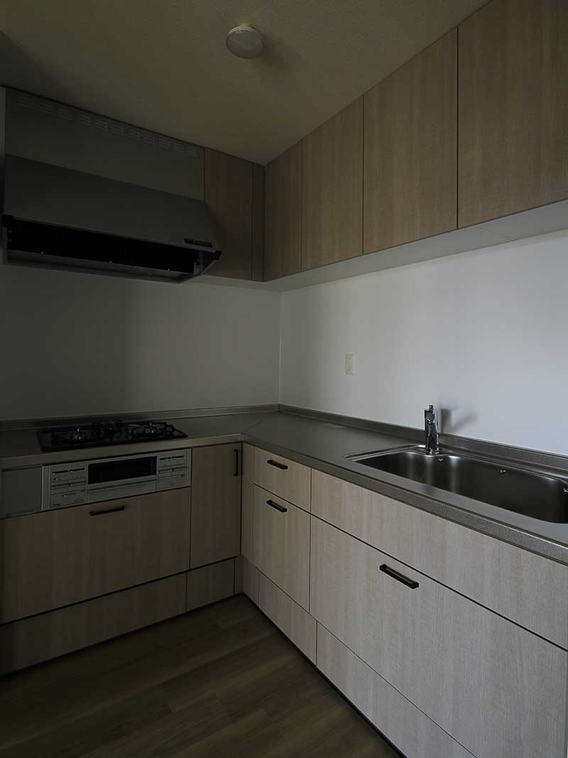 リフォーム後のキッチン