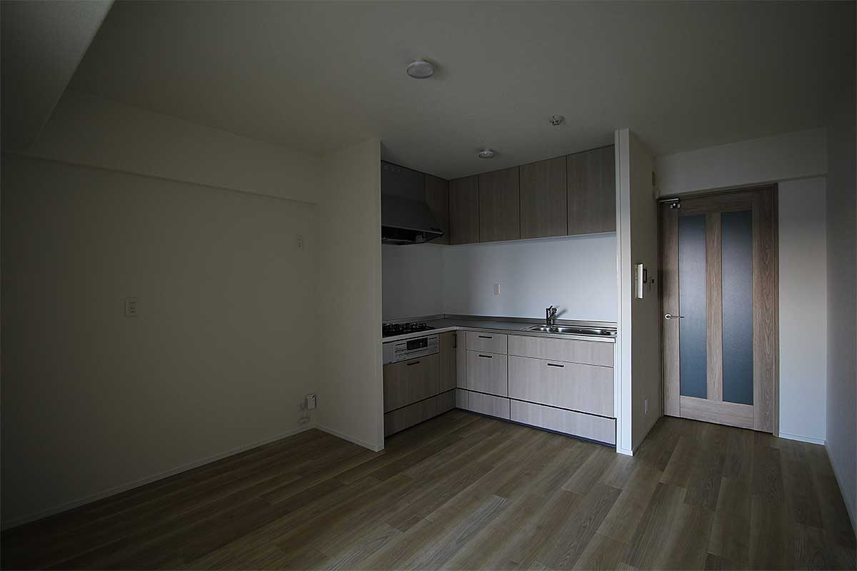 リフォーム後のリビング全体