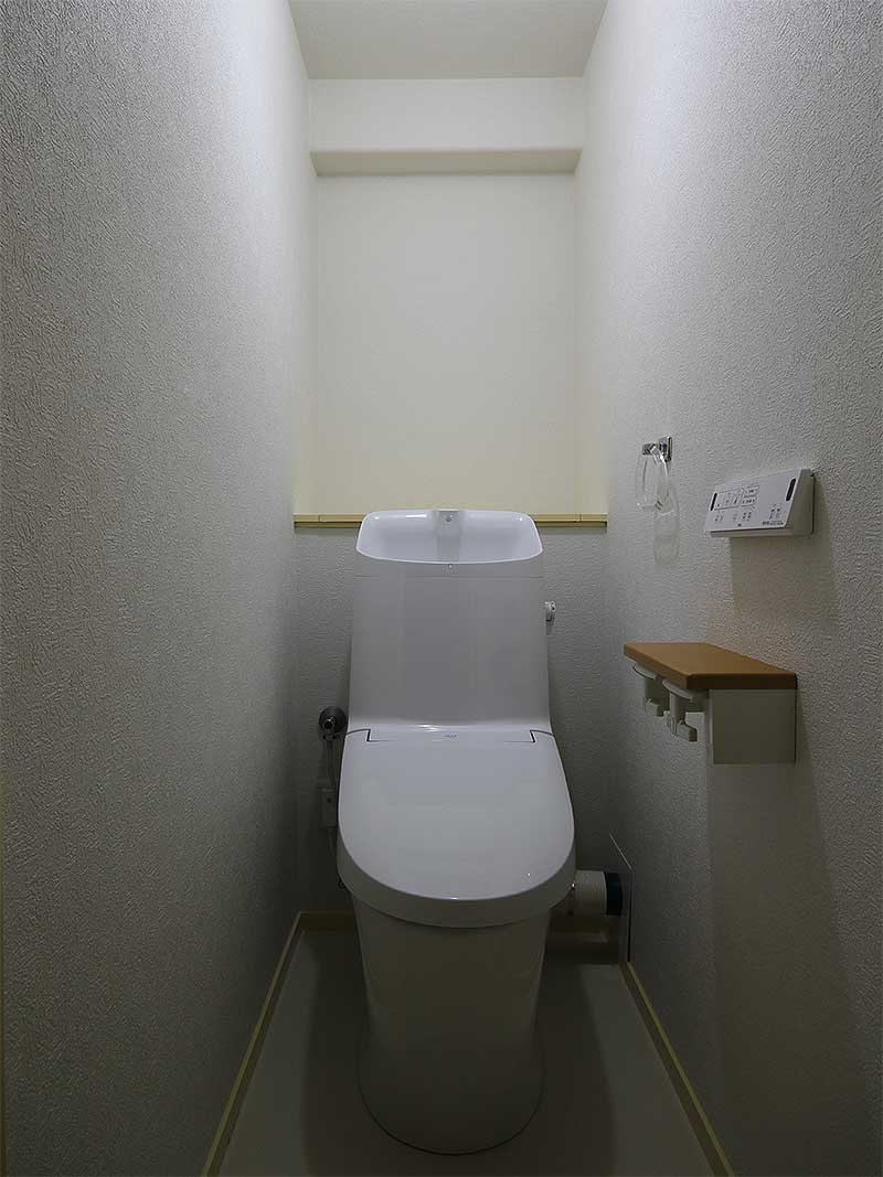 リフォーム後のトイレ