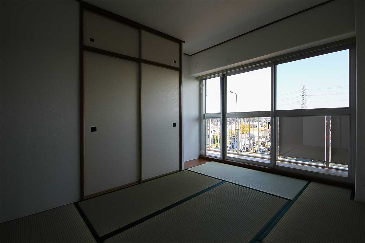 リフォーム後の和室