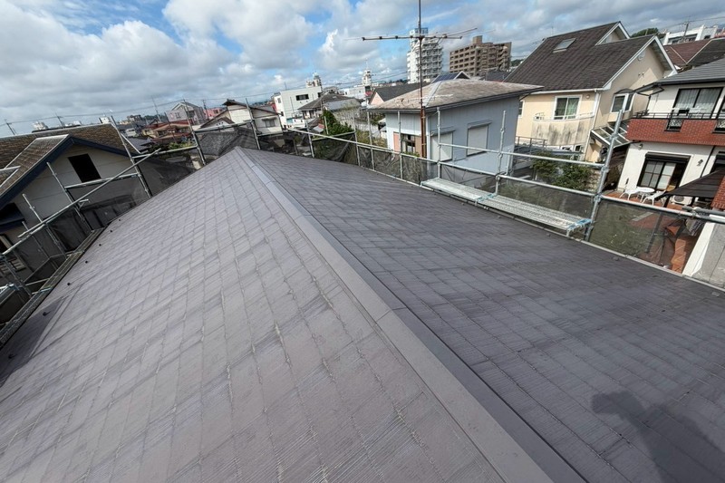 施工前の屋根