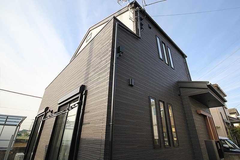 新築一戸建て北面斜め