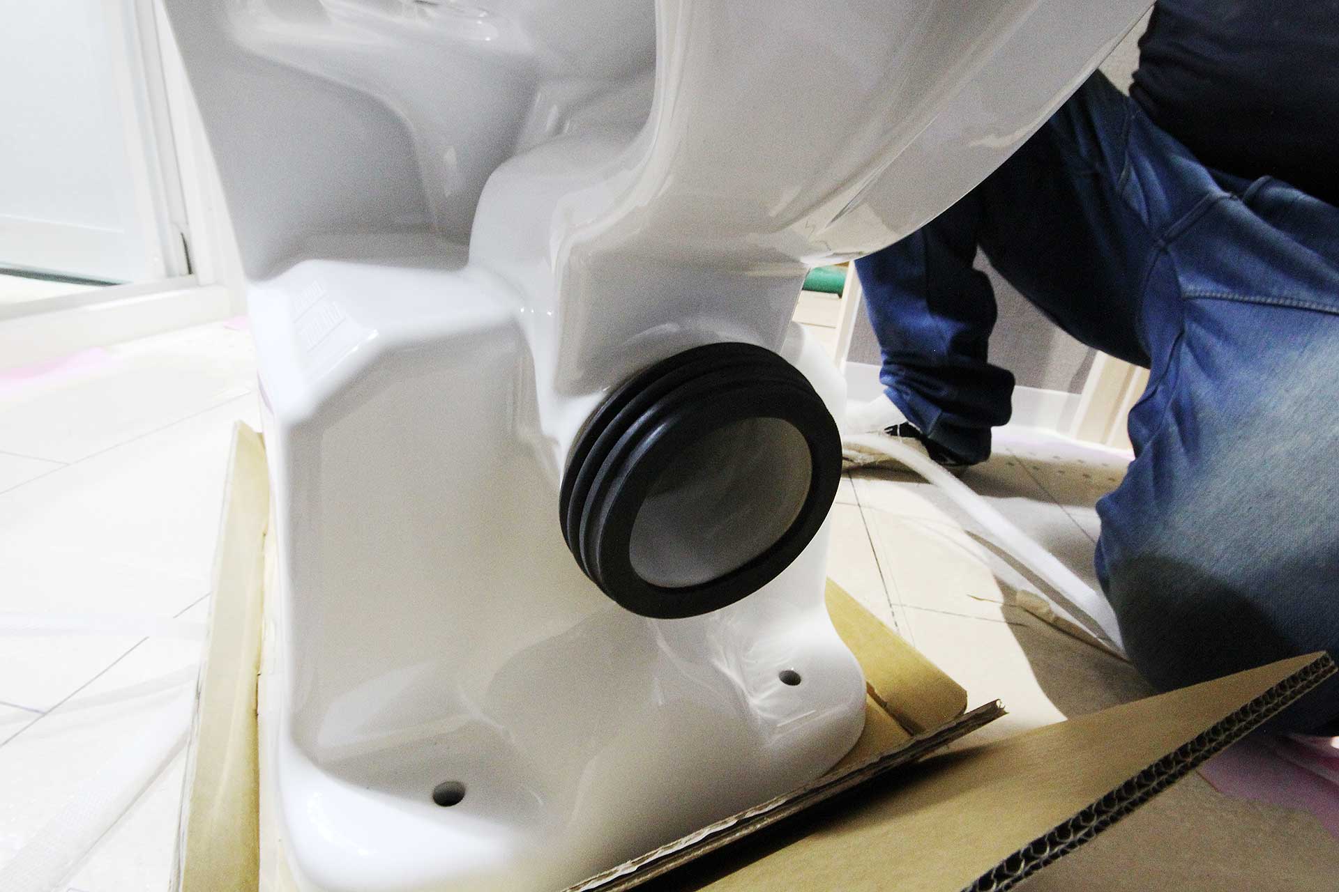 トイレ排水方法