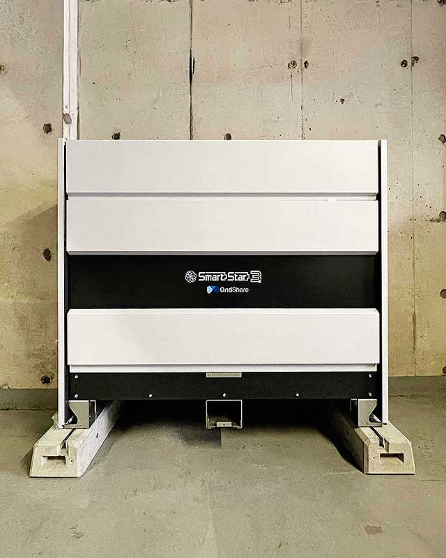 蓄電池スマートスター3の実績