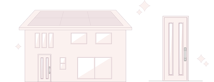 玄関イラスト